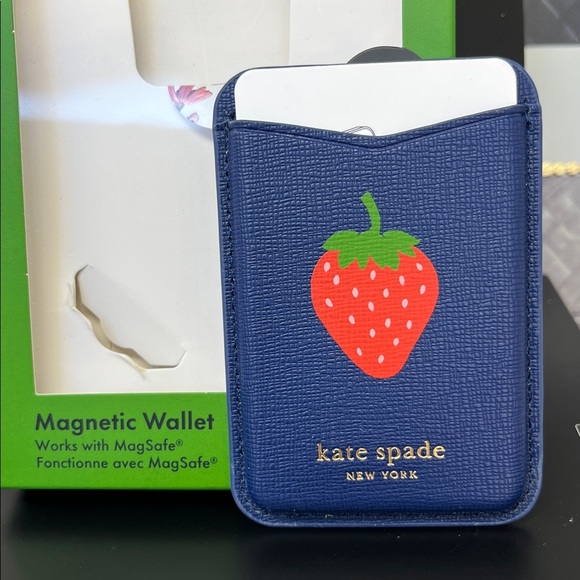 Kate Spade Blue Case Bag Stylish and Functional - Picture 3 of 4